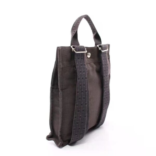 Hermes-帆布中古双肩包