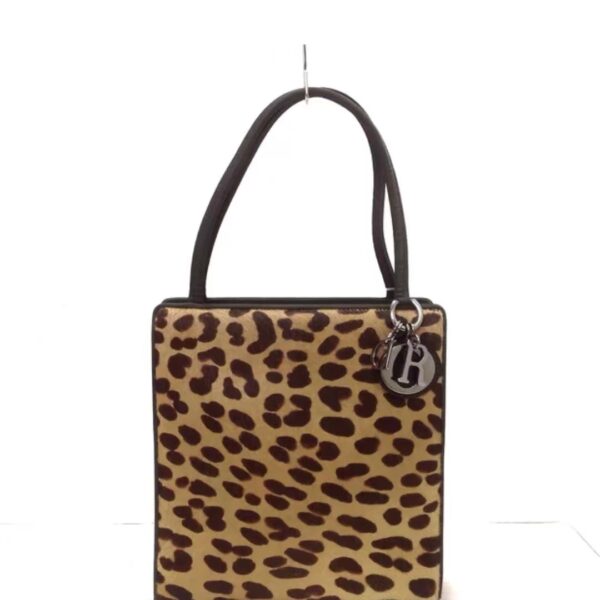 【4月捡漏】Dior 经典 豹纹马毛中古手提包