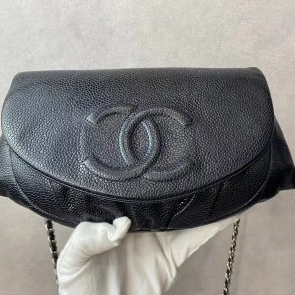 【特价1只】Chanel woc 荔枝皮斜挎包