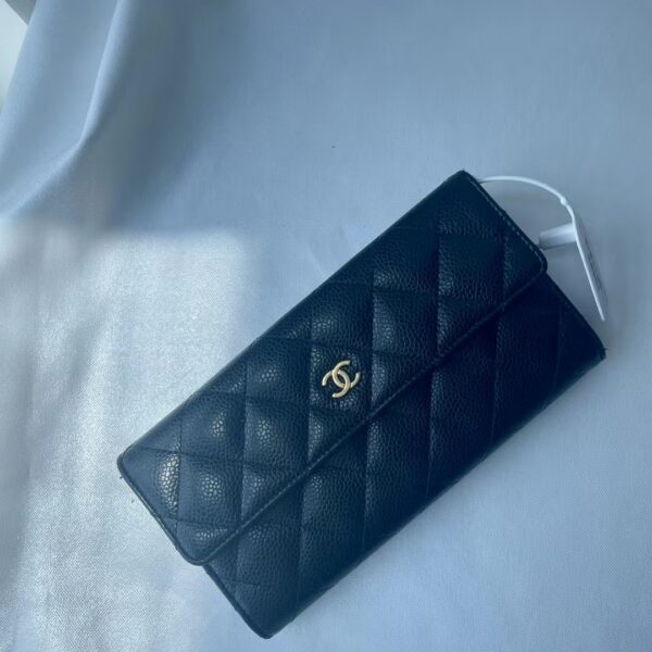 Chanel 98新荔枝皮钱包