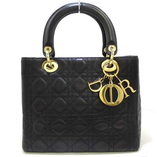 Dior 戴妃包 黑金特价