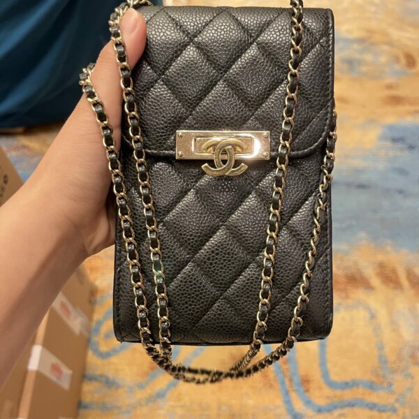 Chanel 荔枝皮斜挎单肩 捡漏