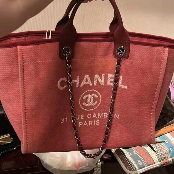 Chanel 沙滩包 红色