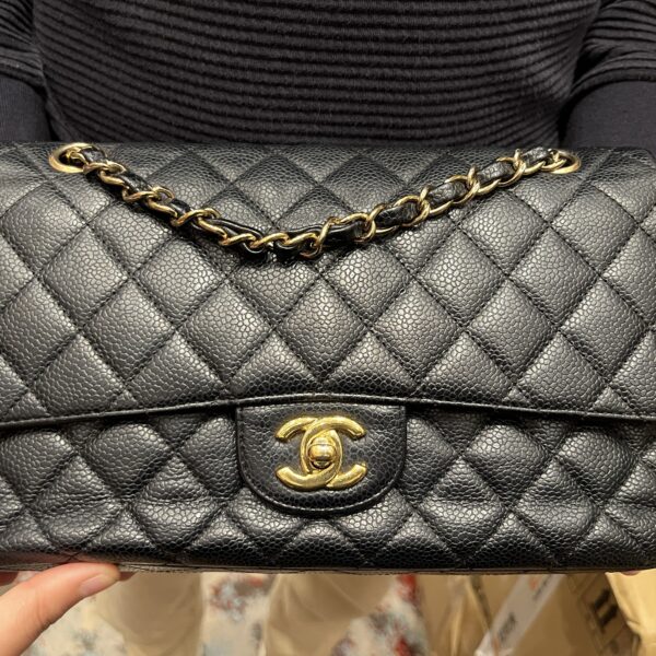 Chanel Cf黑金q中号