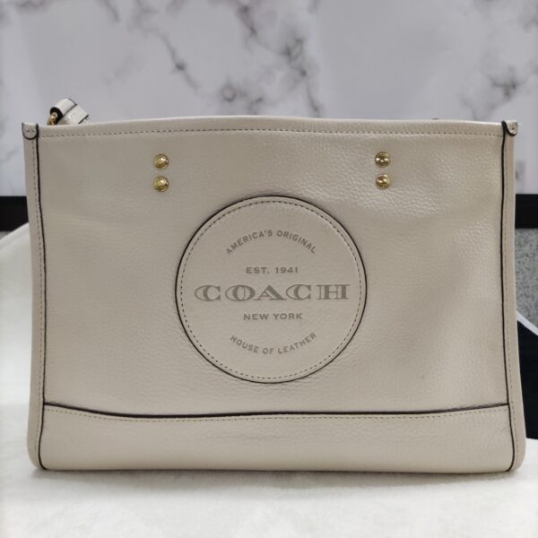 Chanel  Signature Top Handle Crossbody Bag, Iconic Coach Handbag with Shoulder Strap & Dust Bag, 96% New Condition